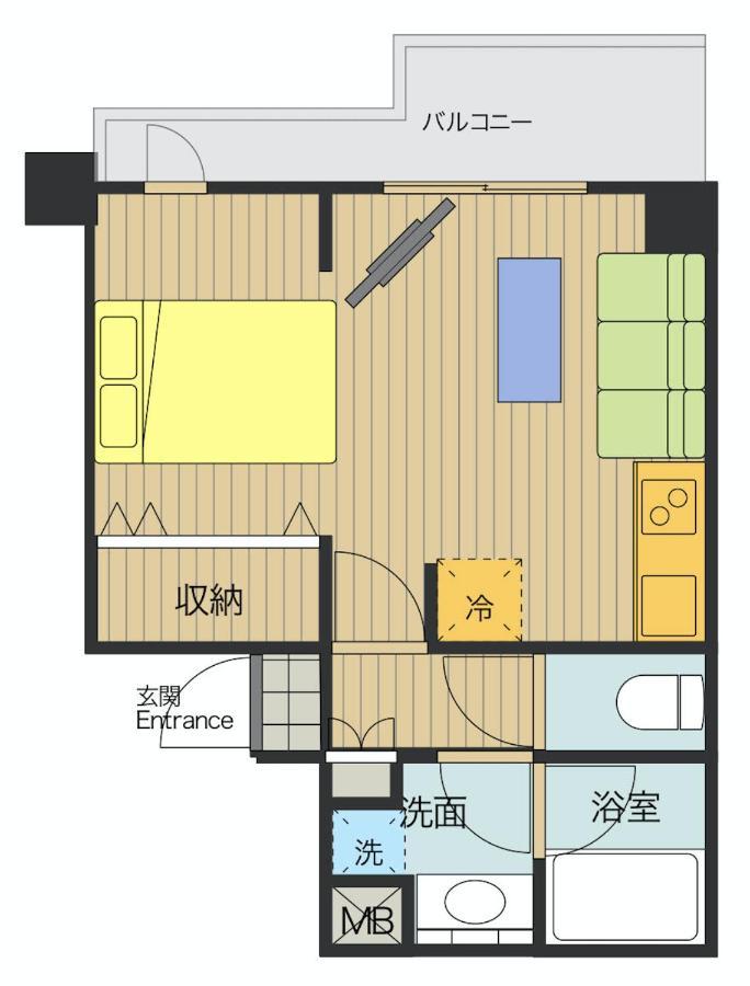 Section L Asakusa East Токио Экстерьер фото